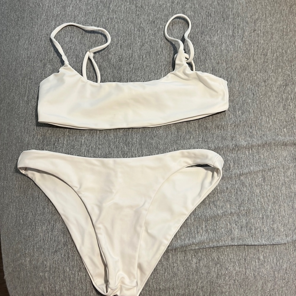 Bamba Swim White Bikini Set